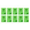 10x Spirax P117 Pp Cover Exercise Book A4 96 Pages 18mm Dotted Thirds Green
