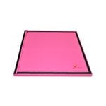 Pink 120cm X 120cm X 5cm Gymnastics Mat - 2-piece Folding Gym Exercise Yoga Mat
