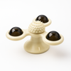 Windmill Cat Toy with 3-Compartt Spinning Interactive Suction Cup Pet