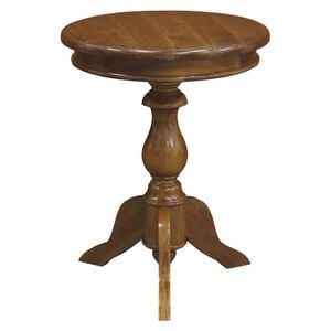 Centrum Furniture Milano Round Wine Table - Light Pecan