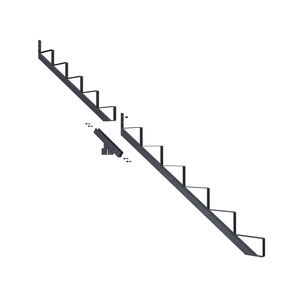 Peak 11-Step Stair Stringer and Connector Kit
