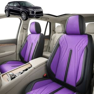 Australian Goose Front Seat Covers for Mitsubishi ASX 2023 - Current (GS,ES,MR,LS,GSR,Exceed) - PU Leather, Purple (2pc)