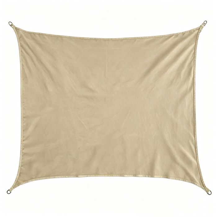 Marquee 3 x 3m Beige Rectangular Shade Sail
