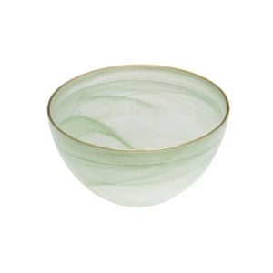 Ismay 750ml Glass Soup/Rice Bowl Dinnerware - Green
