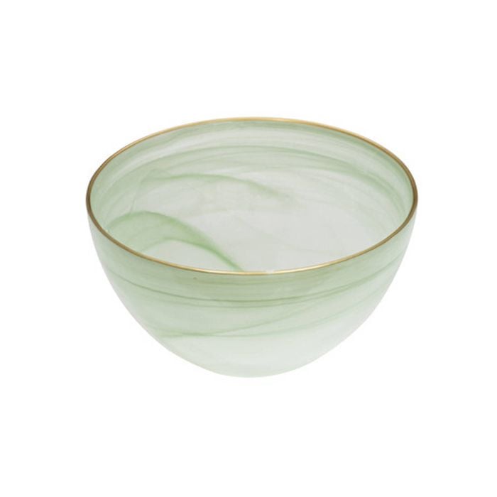 Ismay 750ml Glass Soup/Rice Bowl Dinnerware - Green