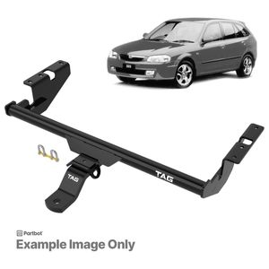 Tag Standard Duty Towbar & Universal Wiring For Mazda 323 (08/1989 - 1998), 323 Proteg (07/1994 - 09/1998) & More