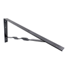 Carinya 600 x 300mm Black Heavy Duty Twisted Stay Bracket