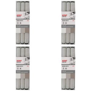 4x 3pc Kent Spectra Graphic Markers Brush Chisel Nib Drawing/design  Warm Grey