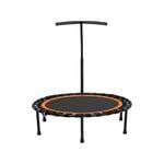 ADVWIN 50 inch Rebounder Mini Trampoline for Adults and Kids Indoor/Outdoor Workout Max Load Orange