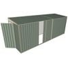 Build-a-Shed 1.5 x 5.2 x 2m Single Sliding Side Door Skillion Shed - Green