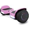 BULLET SX-2500 Hoverboard Scooter, 500W Brushless, Superior Self Balancing System, UL Certified, LED Lights, Pink