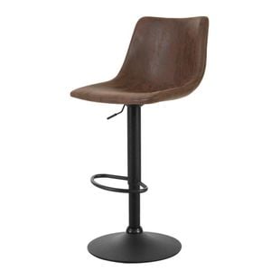 Artiss Set of 2 Brown Vintage Kitchen Bar Stools