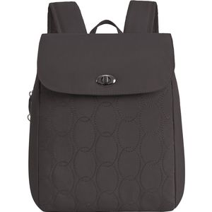 Travelon Runways Anti-Theft Compact Backpack in Smoke
