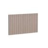 Kaboodle 800mm Raw Board V-Groove Farmhouse Sink Doors - 2 Pack
