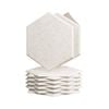 iDEER LIFE Acoustic Foam 12PCS Sound Absorbing Panels Wall Tiles (Hexagon Shape- Sand)