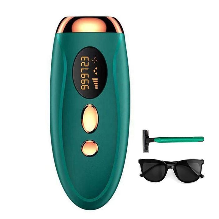 Catzon Laser Hair Removal Device Long-lasting Results For Full Body Bikini Line-darkgreen