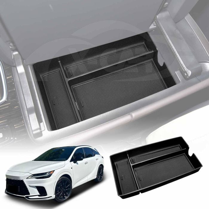 Centre Console Armrest Organizer Tray for Lexus RX350 RX350h RX500h 2022-Onwards Storage Box