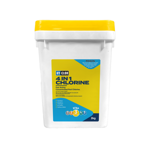 Hy-Clor 2kg 4 In 1 Chlorine