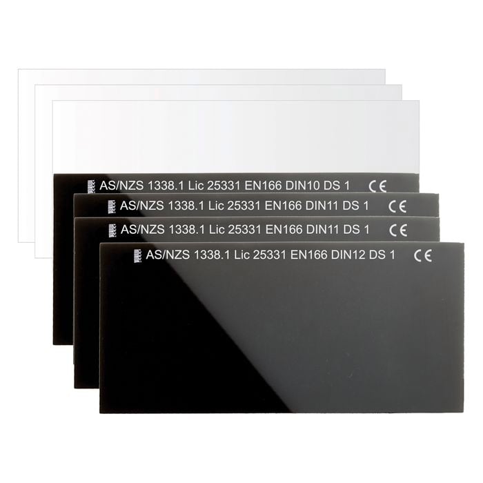 Bossweld 51 x 108mm Shaded Welding Lens Multi Pack