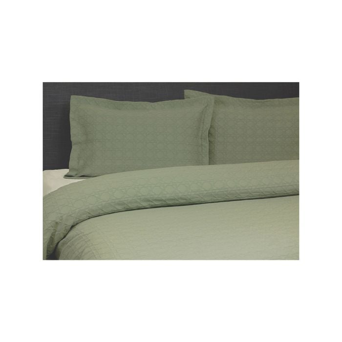 Jason Commercial Queen/king Bed Villa Matelasse Coverlet 250x240cm Sage