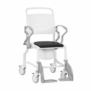 Commode Chair - Versatile, Durable And Comfortable German Design, 130kg Capacity - Red