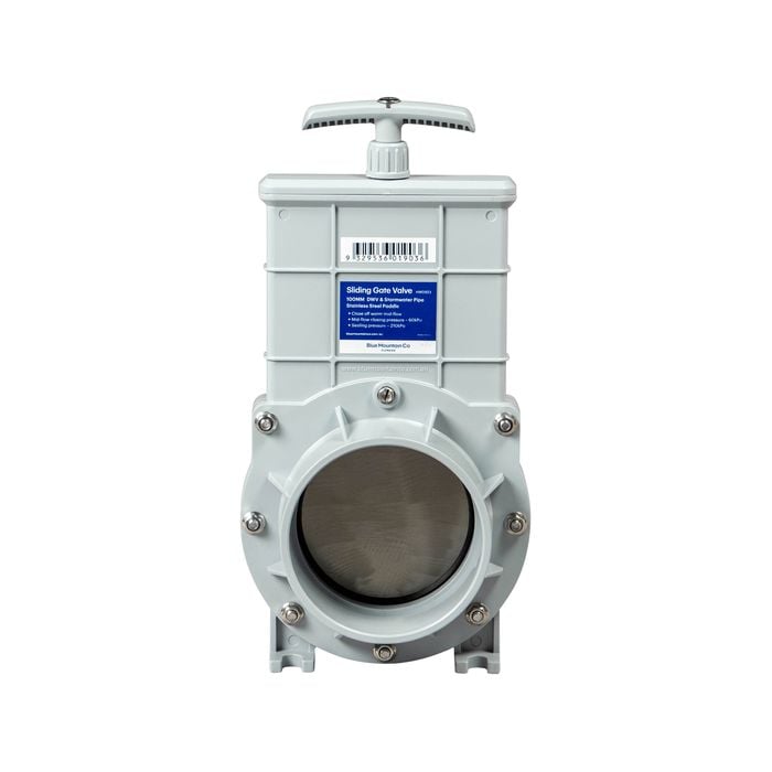 Rain Harvesting 100mm Stainless Steel Paddle Sliding Gate Valve