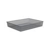 Flexi Storage Home Solutions 410 x 85 x 535mm Black 1 Runner Mesh Basket