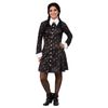 Rubies Wednesday Addams Adults/Women's Dress Up Halloween Party Costume Size S