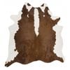 Premium Brazilian Cow Hide Brown 200x150 Cm Appox - Medium Indoor Floor Rug