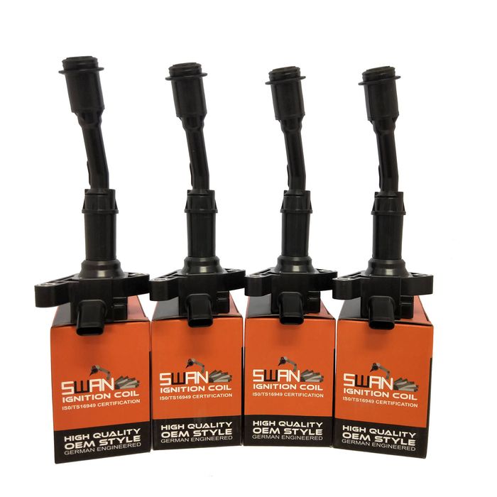 4-Pack SWAN Ignition Coils for Ford Escape, Focus and Kuga (1.5L Turbo)
