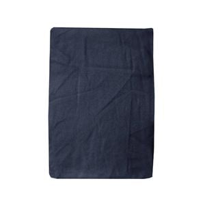 Navy Bassinet Fitted Sheet with a Flat Sheet Sewed Attached