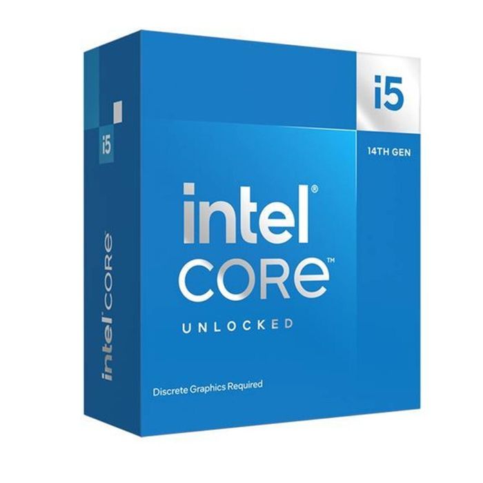 Intel i5 14600KF CPU 4.0GHz (5.3GHz Turbo) 14th Gen LGA1700 14-Cores 20-Threads 24MB 125W Graphic Card Required