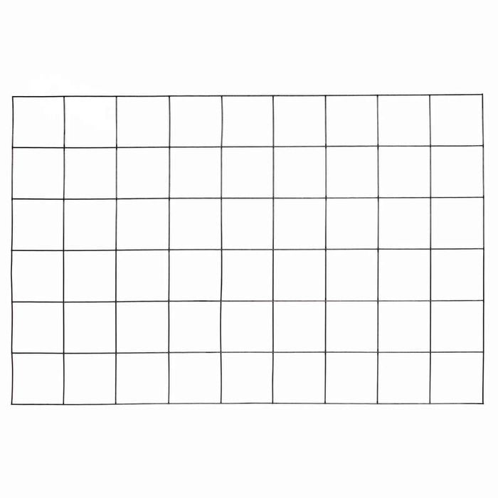 Rapid 600 x 900 x 2.5mm 100 x 100mm Silver Wire Mesh Panel