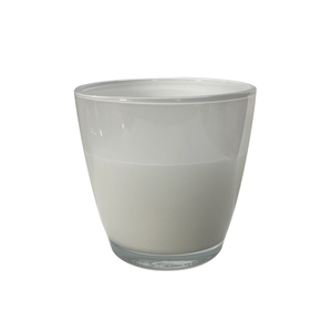 Marquee 13.5 x 13.5cm Cloud Dancer Glass Pot Citronella Candle