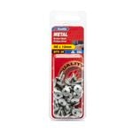 Zenith 8G x 12mm Galvanised Button Head Metal Screws - 35 Pack
