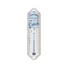 Nostalgic-art Wall Metal Thermometer Fisherman Catch 28x6.5x2cm