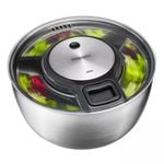 Gefu Speedwing Stainless Steel Salad Spinner Dryer 5L
