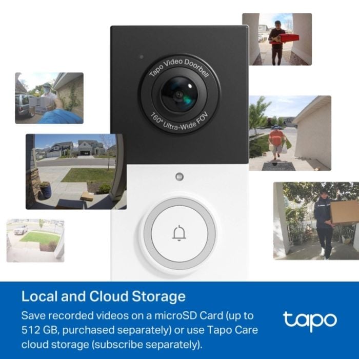 Tp Link Smart Doorbell Best Buy TP-Link Tapo D210 2K Smart Video