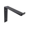 Carinya 185 x 185mm Black Lipped Angle Bracket