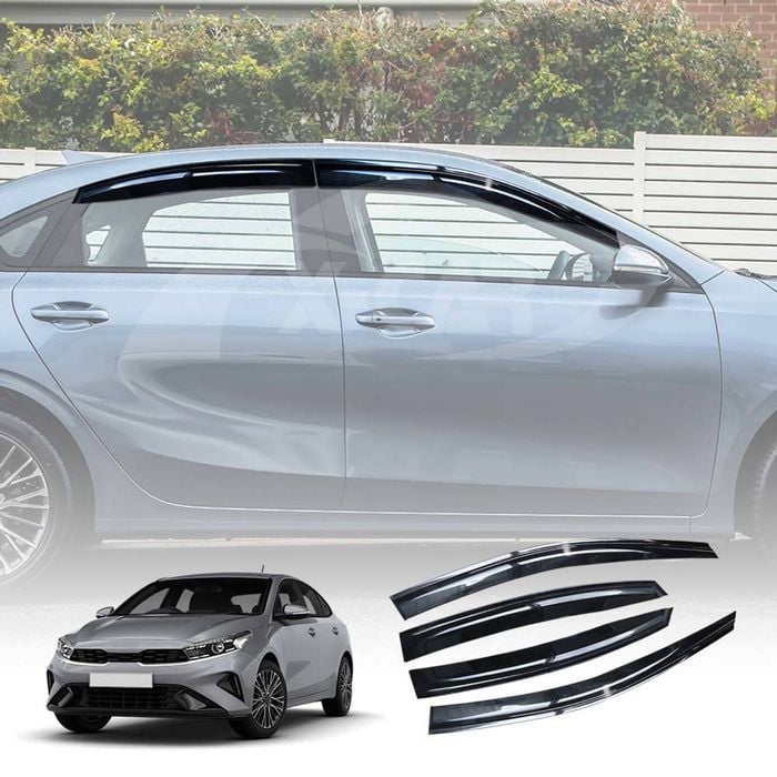 Weathershields for Kia Cerato Sedan 2018-2024 Weather Shields Wind Deflectors Window Sun Visor
