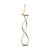 Lexi Lighting Ainhoa LED Floor Lamp Gold 140cm Modern Abstract Design
