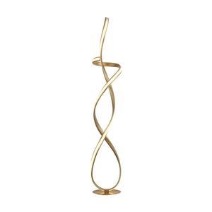 Lexi Lighting Ainhoa LED Floor Lamp Gold 140cm Modern Abstract Design
