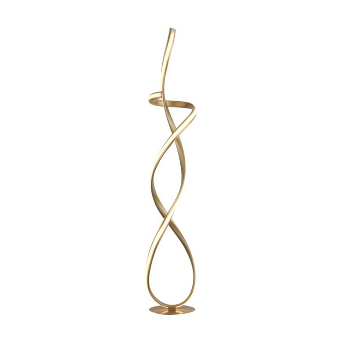 Lexi Lighting Ainhoa LED Floor Lamp Gold 140cm Modern Abstract Design