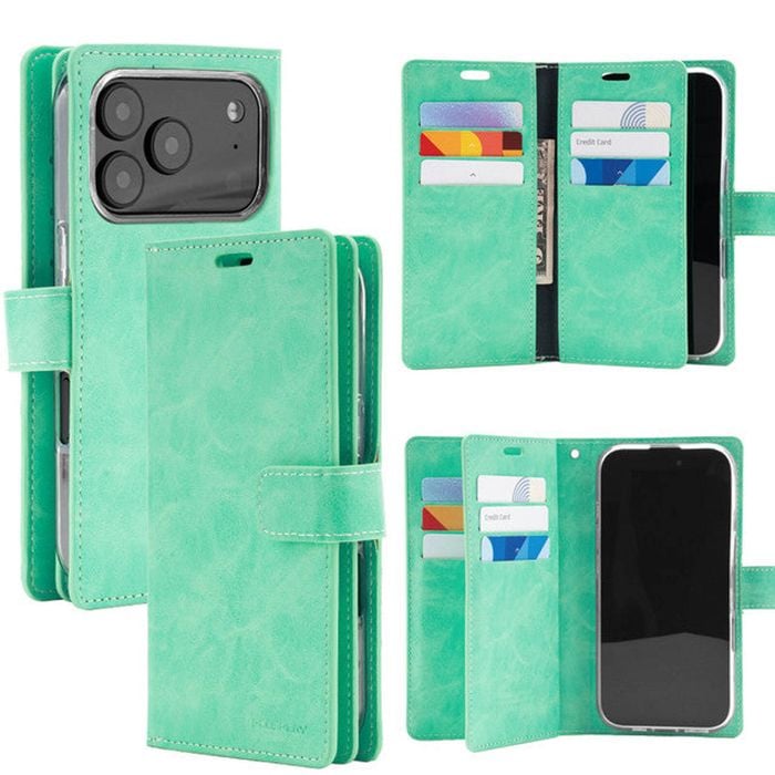 Goospery Mansoor Diary for iPhone 17 Pro Max - Mint