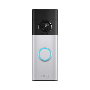 Ring Nickel Silver Battery Video Doorbell Plus 2nd Gen