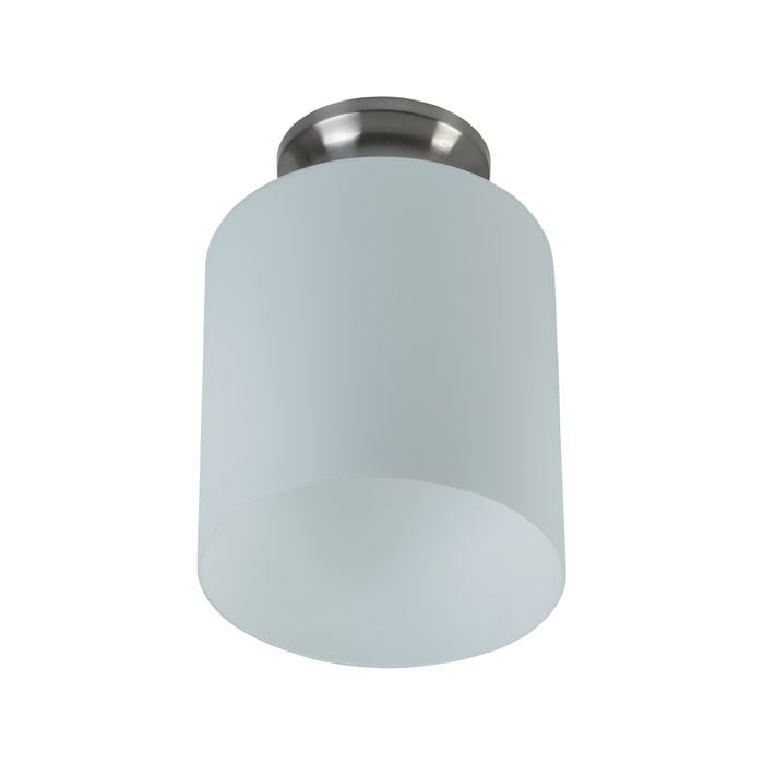 Verve 14cm Satin Chrome Kiera Round Batten Fix