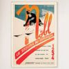 Galrie Nobl School of Champions Italy Vintage Ski Poster - Stylish Home Decor, Wood Frame, 50 x 70cm (20 x 28inch)