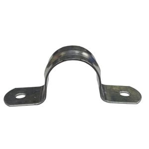 Kinetic 15mm Galvanised BSP Pipe Saddle Clips - 10 Pack