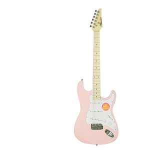 Freedom 6 String Electric Guitar Pink 3m Cable Tremolo Arm