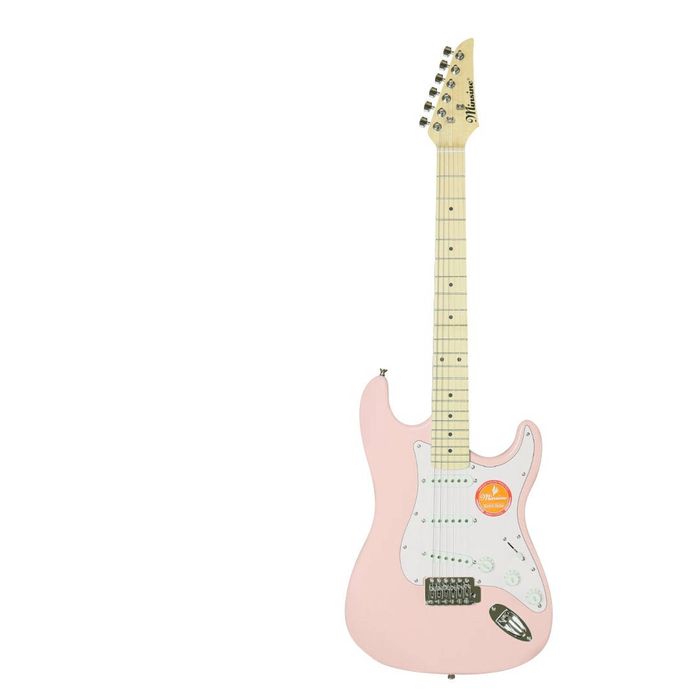 Freedom 6 String Electric Guitar Pink 3m Cable Tremolo Arm